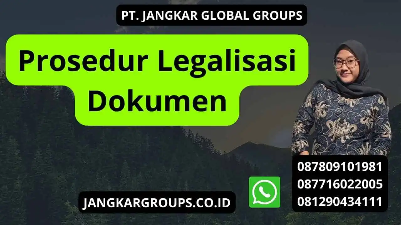 Prosedur Legalisasi Dokumen