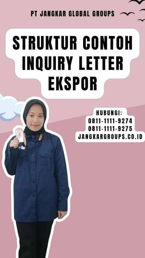 Struktur Contoh Inquiry Letter Ekspor