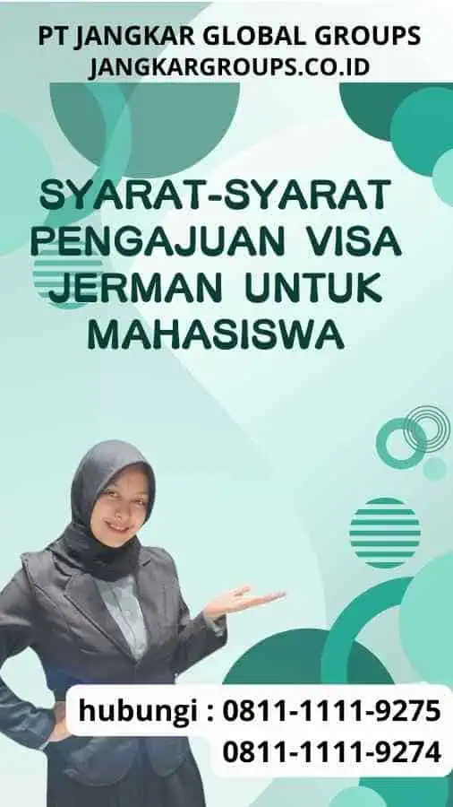 Syarat-syarat Pengajuan Visa Jerman untuk Mahasiswa