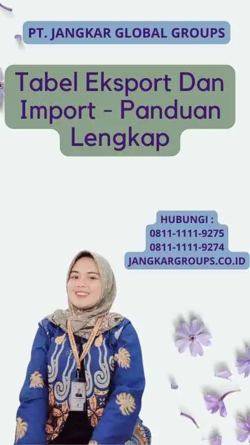 Tabel Eksport Dan Import - Panduan Lengkap