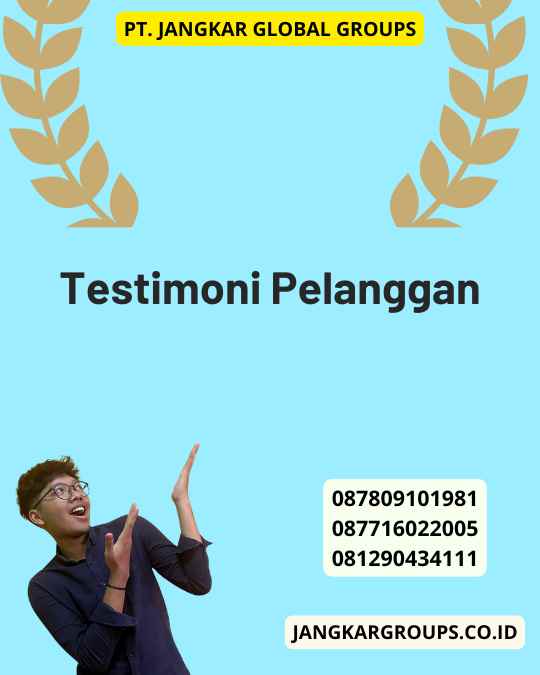 Testimoni Pelanggan