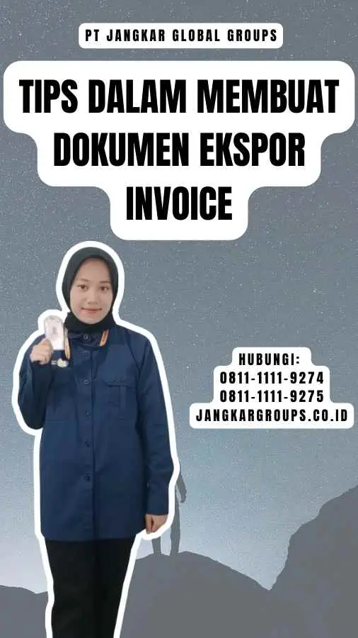 Tips dalam Membuat Dokumen Ekspor Invoice