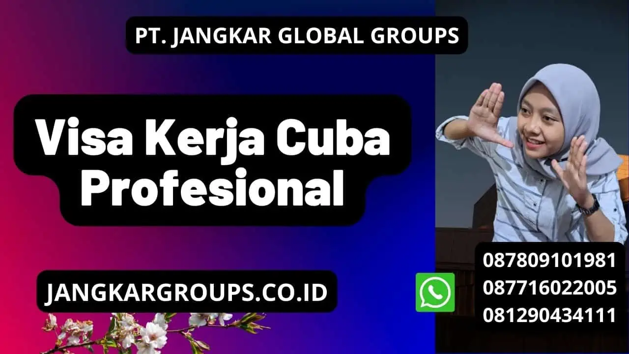 Visa Kerja Cuba Profesional