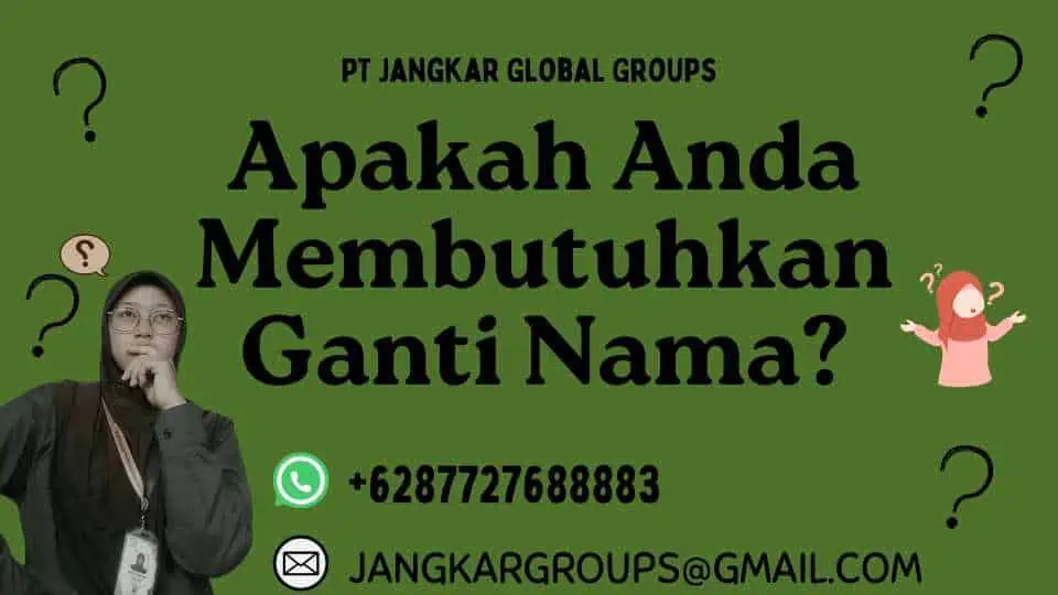 Apakah Anda Membutuhkan Ganti Nama?, Ganti Nama Yang Transparan