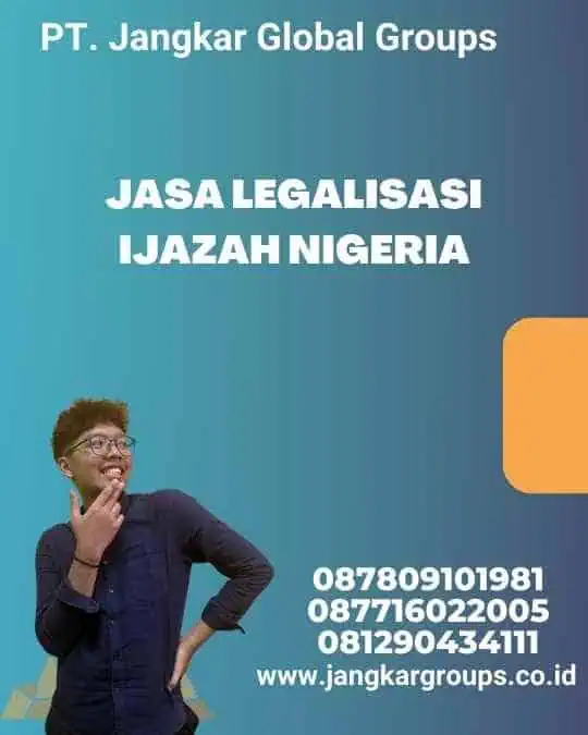 Jasa Legalisasi Ijazah Nigeria