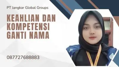 Keahlian Dan Kompetensi Ganti Nama