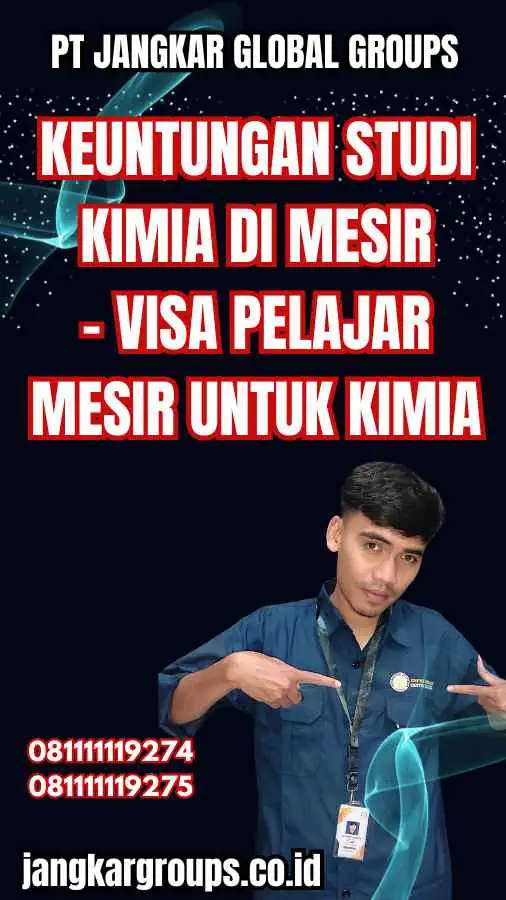 Keuntungan Studi Kimia di Mesir - Visa Pelajar Mesir Untuk Kimia