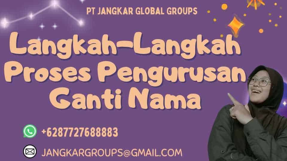 Langkah-Langkah Proses Pengurusan Ganti Nama