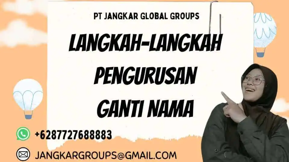 Langkah-langkah Pengurusan Ganti Nama