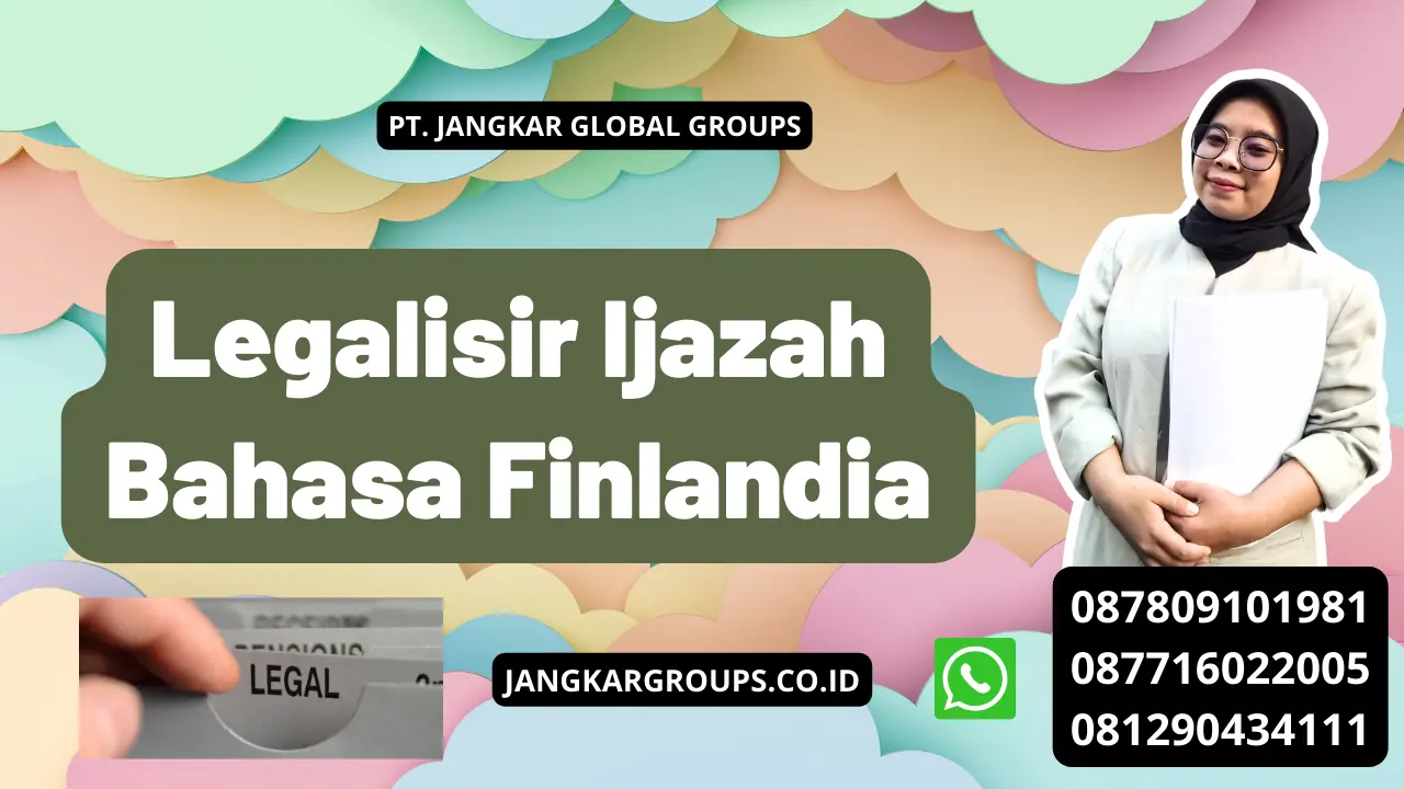 Legalisir Ijazah Bahasa Finlandia