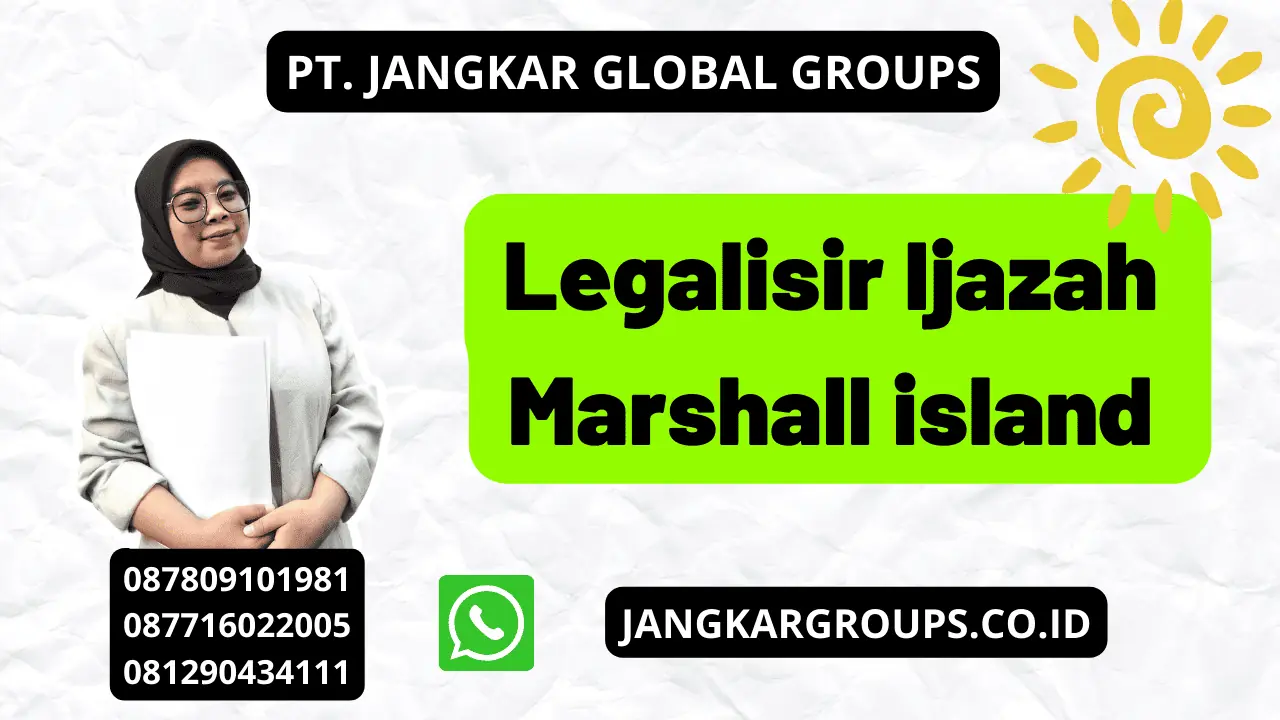 Legalisir Ijazah Marshall island