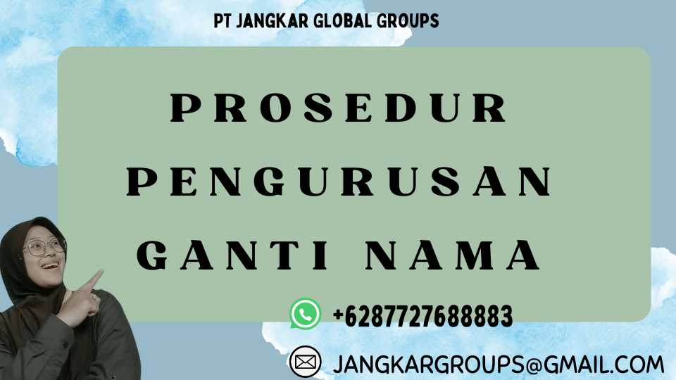 Prosedur Pengurusan Ganti Nama