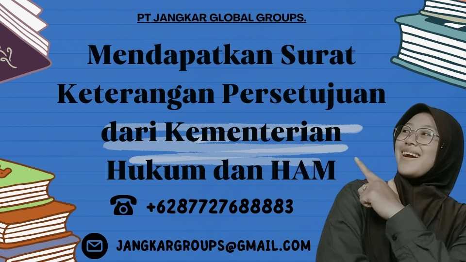 Mendapatkan Surat Keterangan Persetujuan dari Kementerian Hukum dan HAM, Pengurusan Ganti Nama Untuk Perusahaan Atau Organisasi