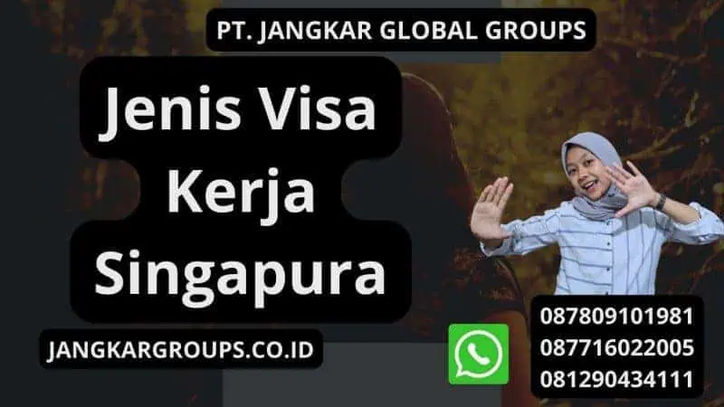 Jenis Visa Kerja Singapura