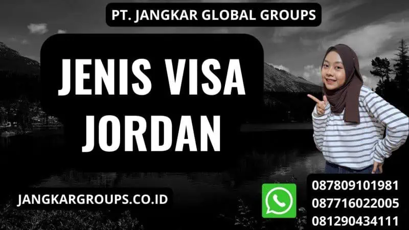 Jenis Visa Jordan