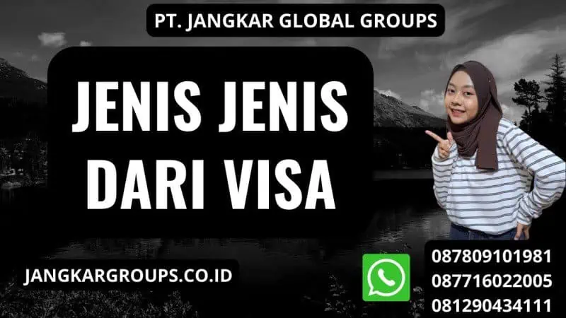 Jenis Jenis dari Visa