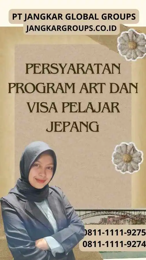 Persyaratan Program Art dan Visa Pelajar Jepang