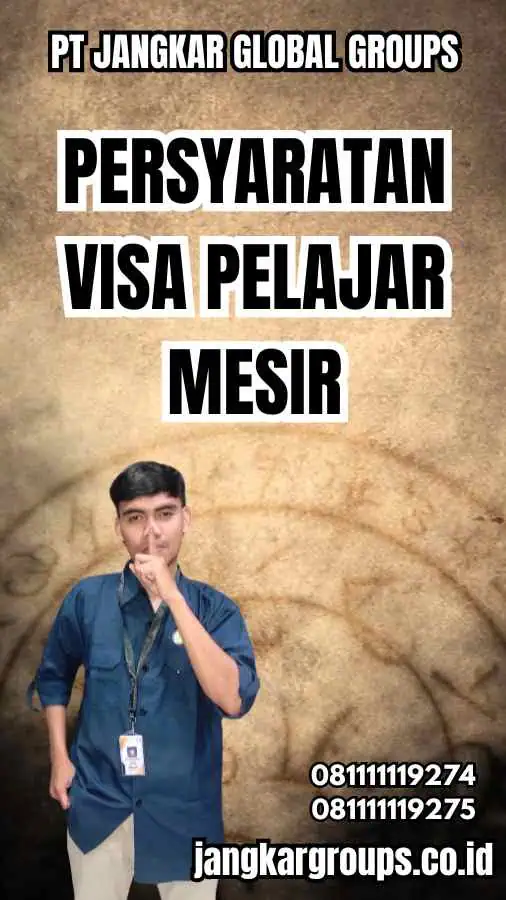 Persyaratan Visa Pelajar Mesir - Visa Pelajar Mesir Untuk Biologi