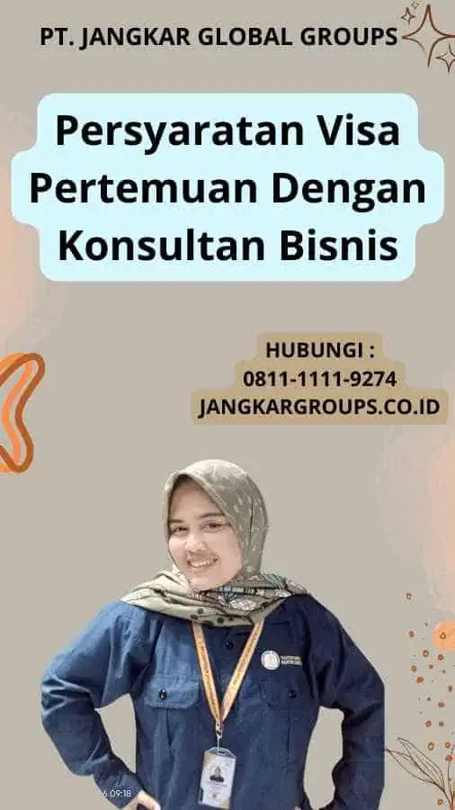 Persyaratan Visa Pertemuan Dengan Konsultan Bisnis