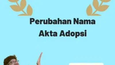 Perubahan Nama Akta Adopsi