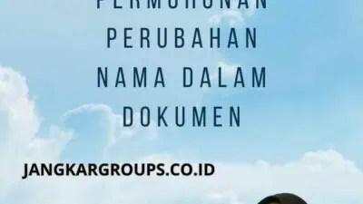 Perubahan Nama Dalam Dokumen Akta Pernikahan