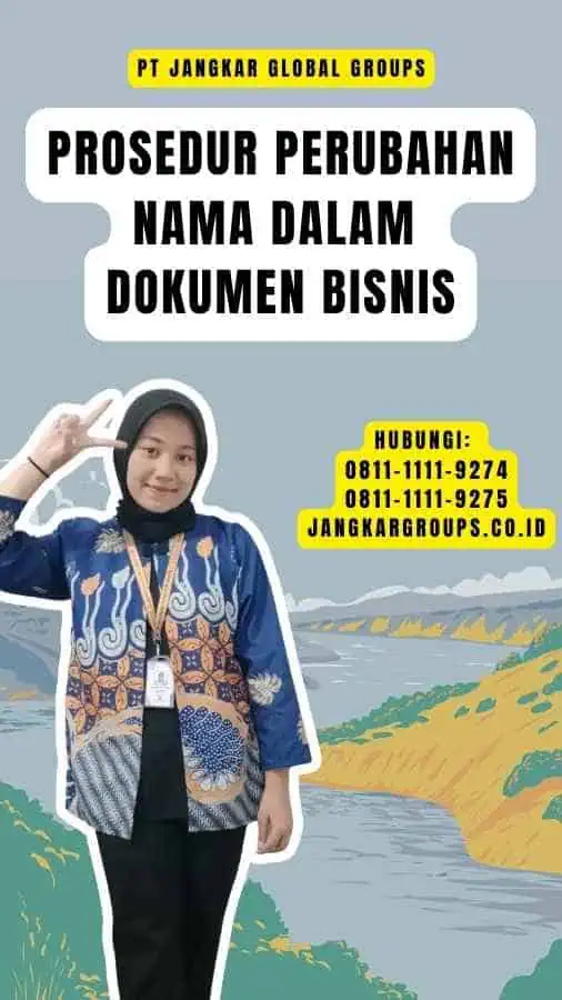 Prosedur Perubahan Nama Dalam Dokumen Bisnis