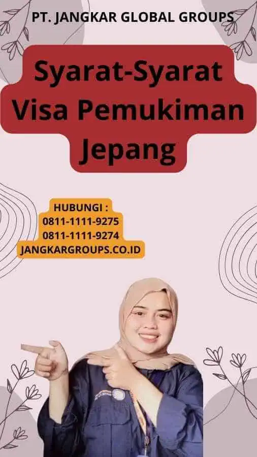 Syarat-Syarat Visa Pemukiman Jepang