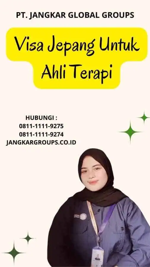 Visa Jepang Untuk Ahli Terapi