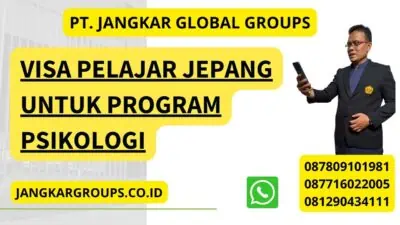 Visa Pelajar Jepang Untuk Program Psikologi