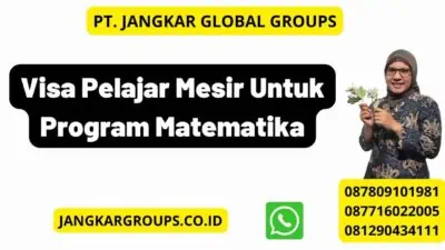 Visa Pelajar Mesir Untuk Program Matematika