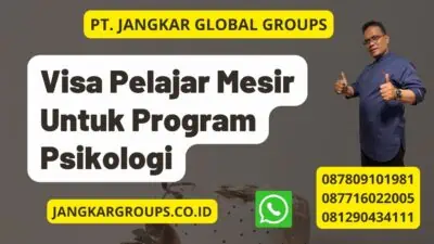 Visa Pelajar Mesir Untuk Program Psikologi