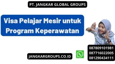 Visa Pelajar Mesir untuk Program Keperawatan