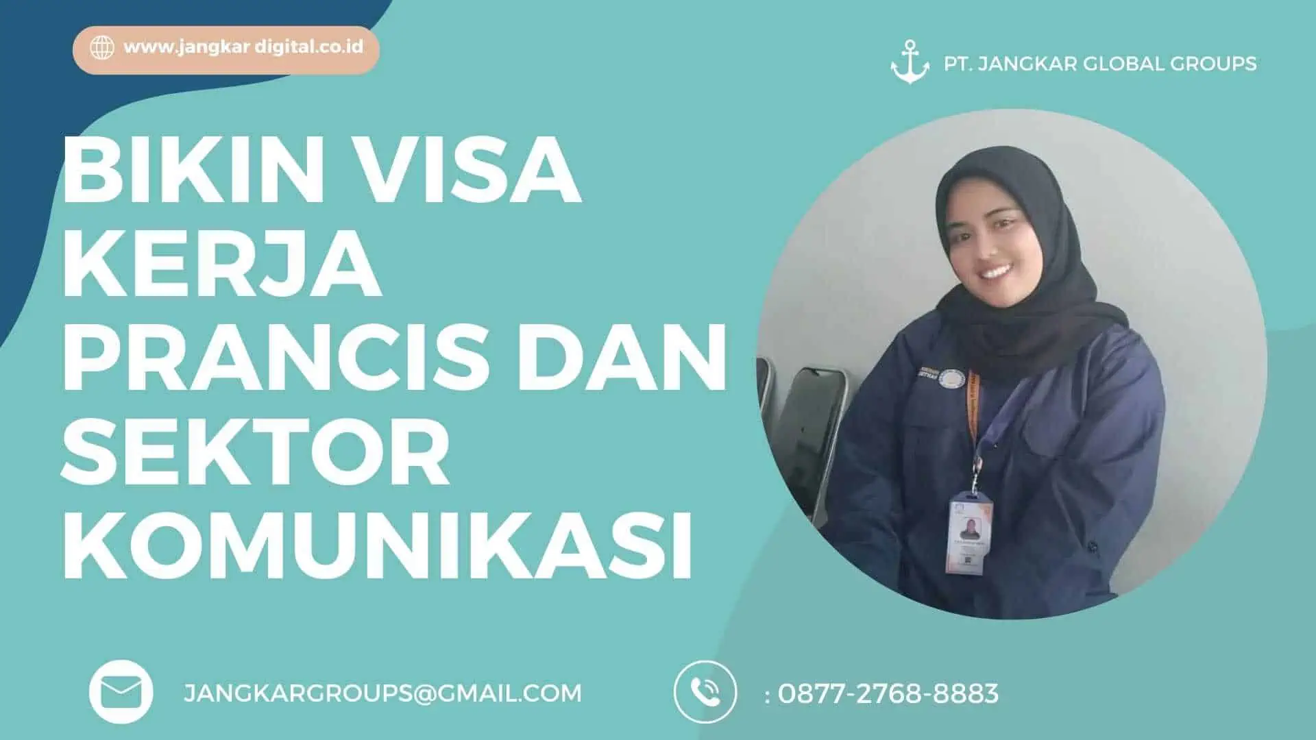 BIKIN VISA KERJA PRANCIS DAN SEKTOR KOMUNIKASI