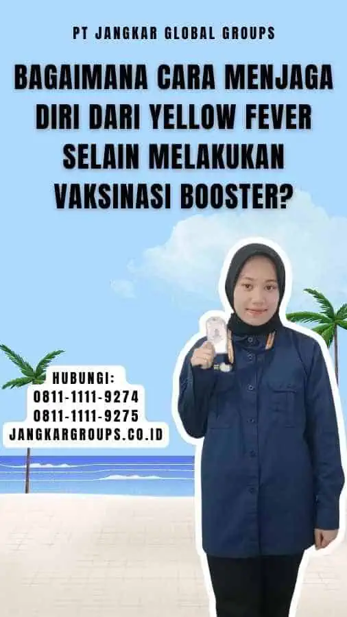 Bagaimana cara menjaga diri dari Yellow Fever selain melakukan vaksinasi booster