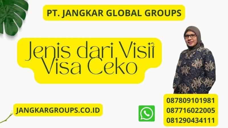 Jenis dari Visit Visa Ceko