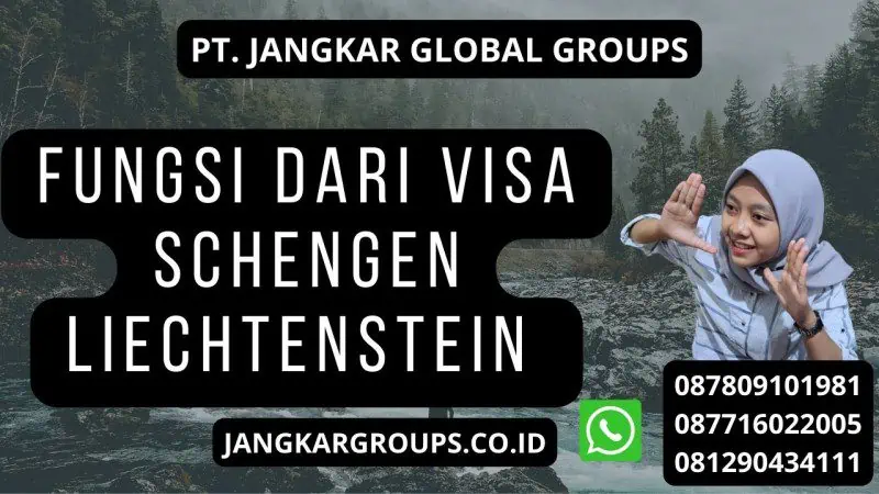 Fungsi dari Visa Schengen Liechtenstein 