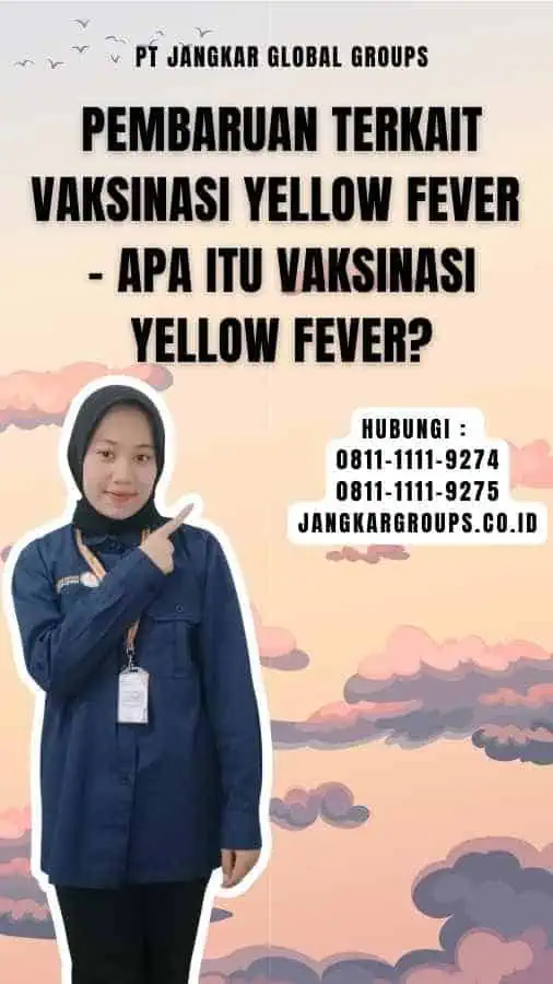 Pembaruan Terkait Vaksinasi Yellow Fever - Apa itu Vaksinasi Yellow Fever