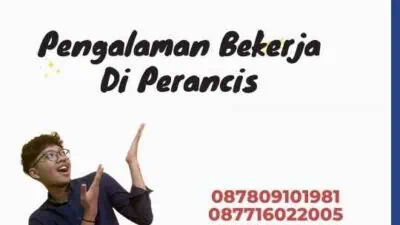 Pengalaman Bekerja Di Perancis