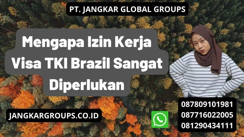 Mengapa Izin Kerja Visa TKI Brazil Sangat Diperlukan