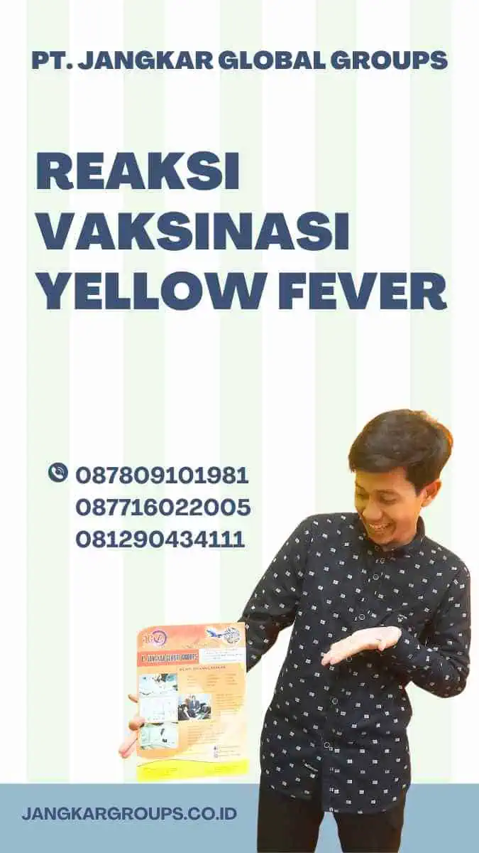 Reaksi Vaksinasi Yellow Fever