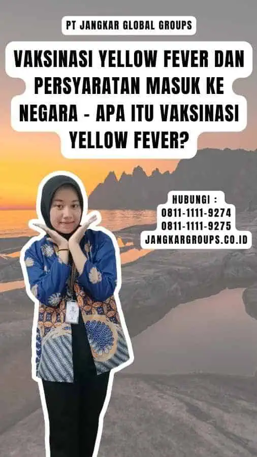 Vaksinasi Yellow Fever dan Persyaratan Masuk ke Negara - Apa itu Vaksinasi Yellow Fever