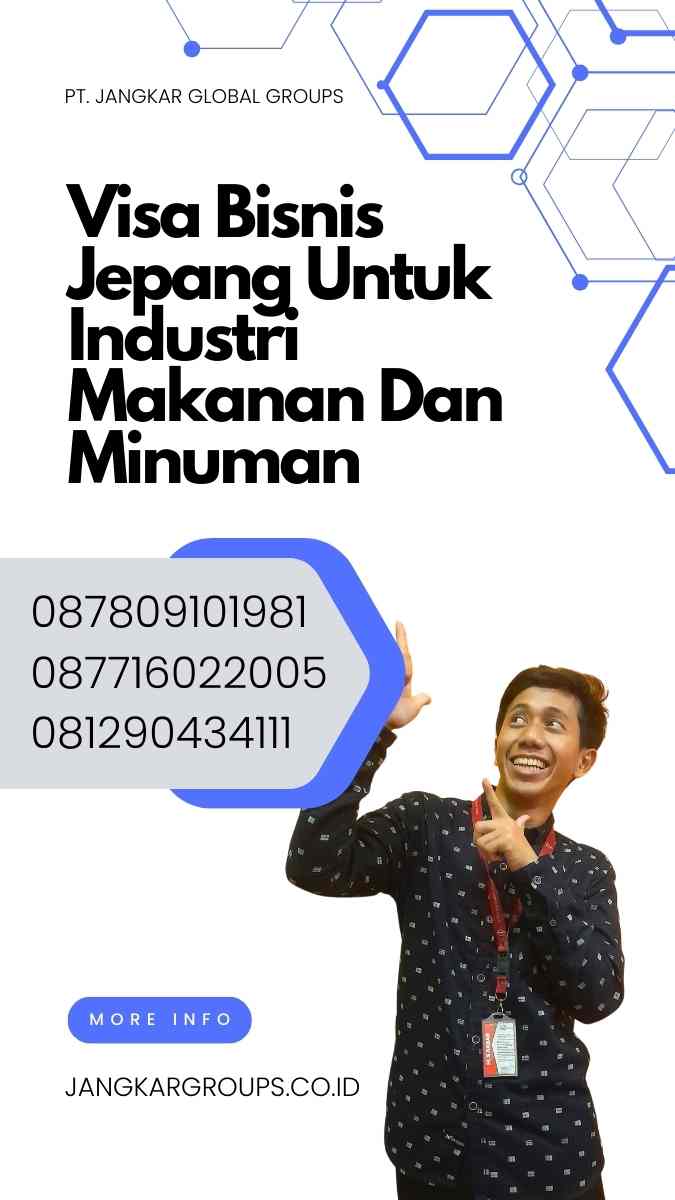 Visa Bisnis Jepang Untuk Industri Makanan Dan Minuman