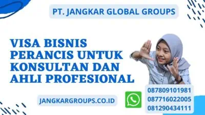 Visa Bisnis Perancis untuk Konsultan dan Ahli Profesional