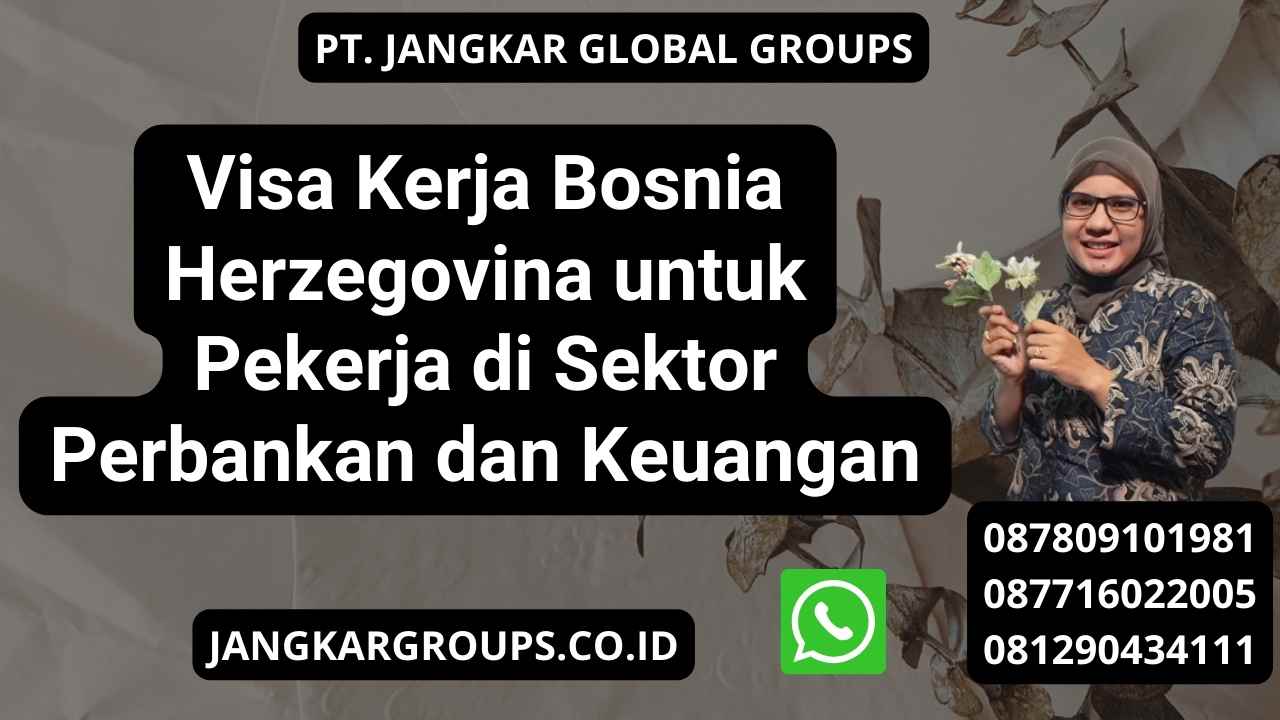 Visa Kerja Bosnia Herzegovina untuk Pekerja di Sektor Perbankan dan Keuangan