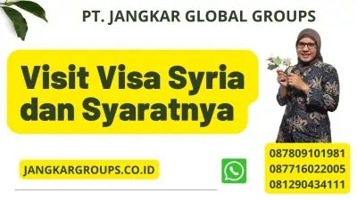 Visit Visa Syria dan Syaratnya