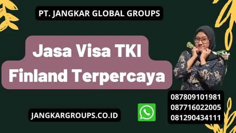 Jasa Visa TKI Finland Terpercaya