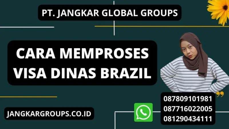 Cara Memproses Visa Dinas Brazil