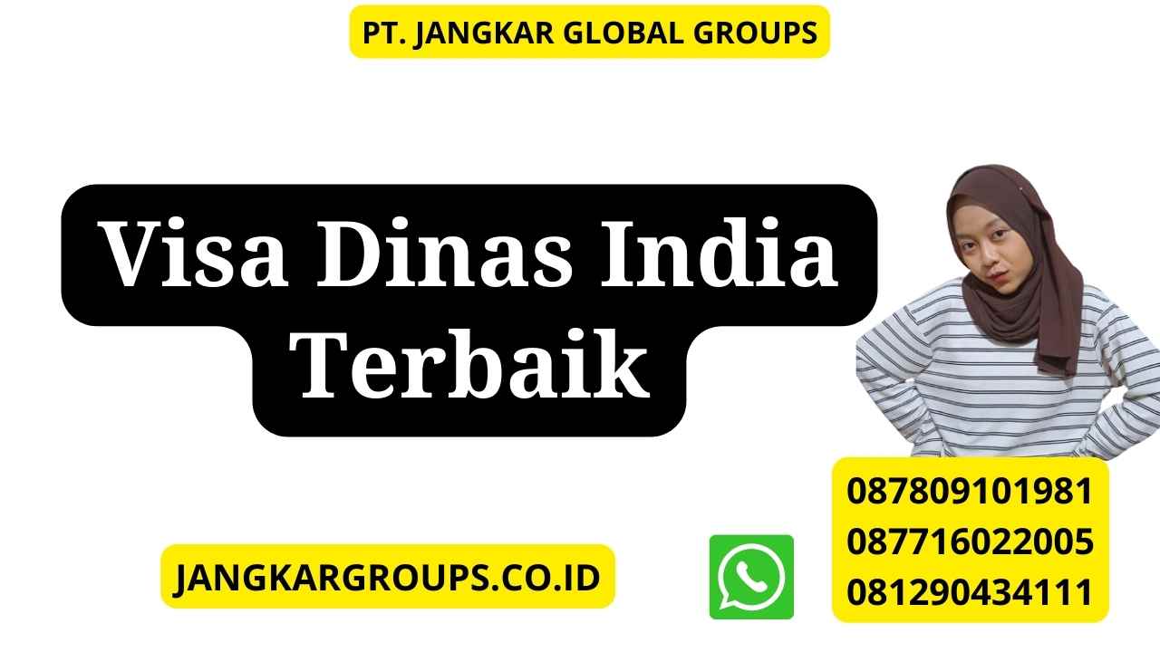 Visa Dinas India Terbaik