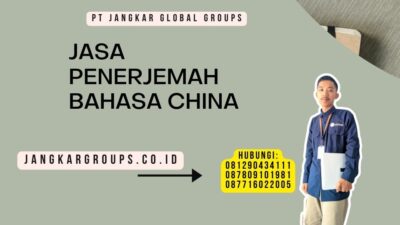 Jasa Penerjemah Bahasa China