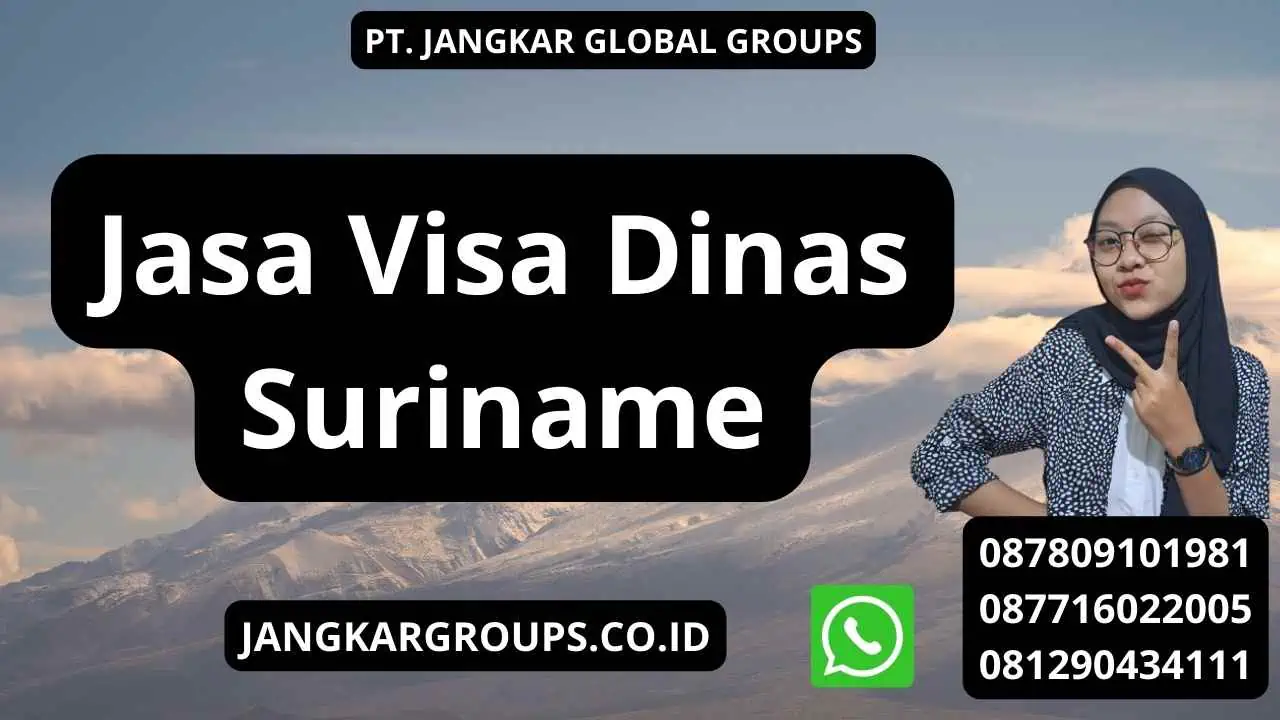 Jasa Visa Dinas Suriname